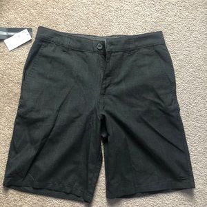 O’Neill dark plaid shorts 30s